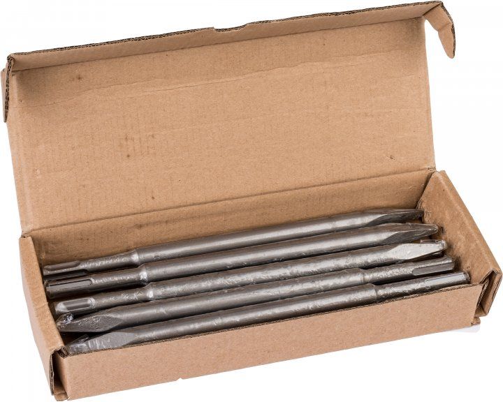 Зубила SDS-Plus 250 мм, пікоподібне, кінчик Дисклий, 10 шт.