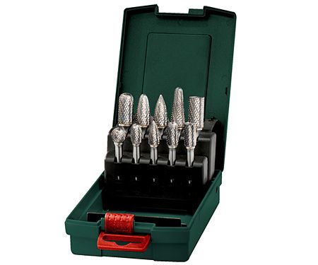 Комплект твердосплавним фрез, 10 шт.