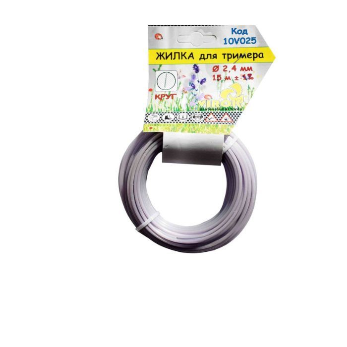 Лісочка для тріммера VIROK коло 2,7 мм/15м (10V026)