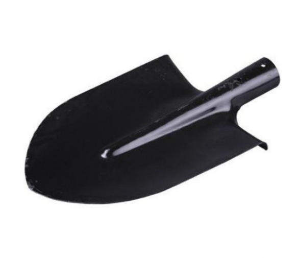 Лопата штикова (чорна) без держака