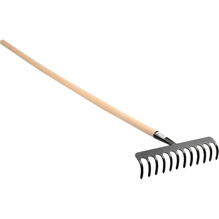 Грабли приусадебные с ручкой FLO 16 зубов