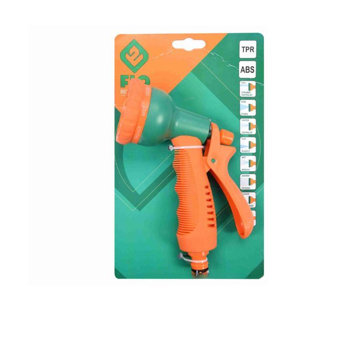 Зрошувач-пістолет 8-режимний FLO до шлангу 1/2", ABS-пластик