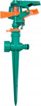 Ороситель импульсивный 6-режимный FLO на колу, к шлангу 1/2", оборот-45-360, ABS-пластик