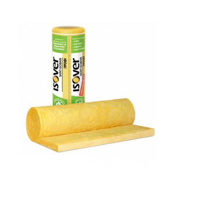 Мінераловатний утеплювач Профі 100 мм, 1,22*5,0 м, 0,61 м3/6.1 м2 (36 шт) (пал.в2,5/ш1,1/д1,2)