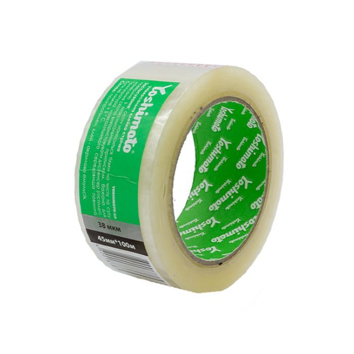 Скотч пакувальний 45мм*100 м,38 мкм, (72 шт), прозорий