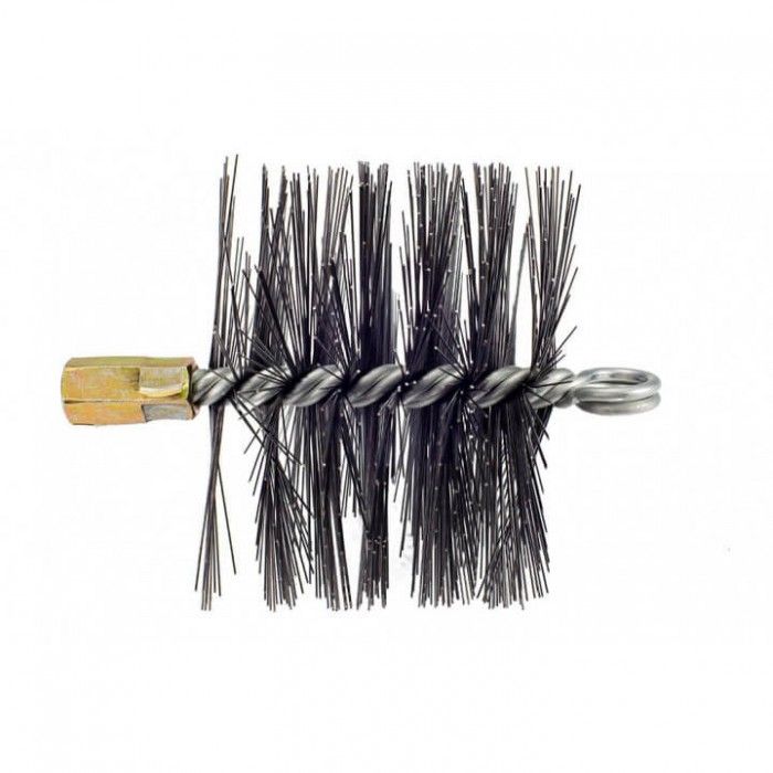 Щетка металлическая для чистки дымохода «Savent», 110мм