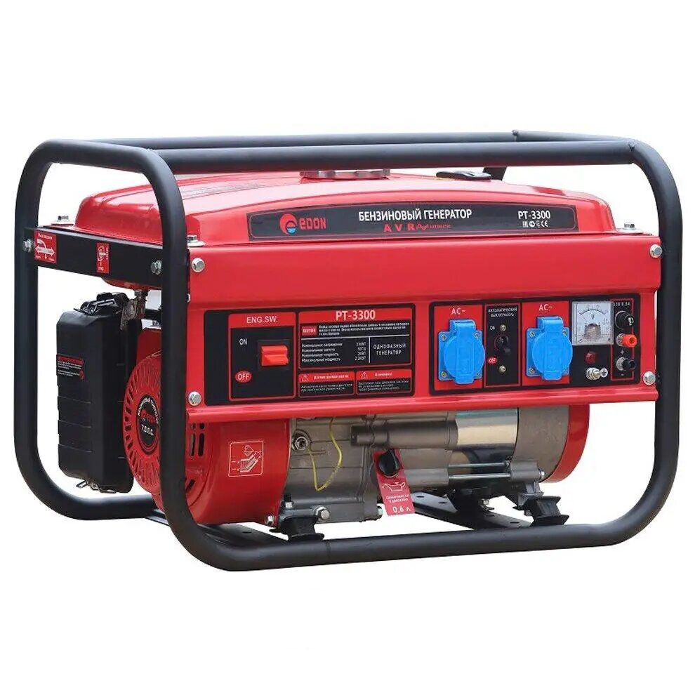 Бензиновий генератор Edon PT 3300 (3,0 кВт)
