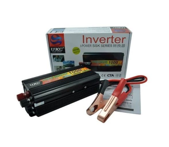 Перетворювач інвертор UKC 12V-220V 1000W