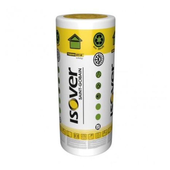 Мінеральний утеплювач ЕКО 50+50 мм, 1,2*8,0 м, 0,96 м3/19,20