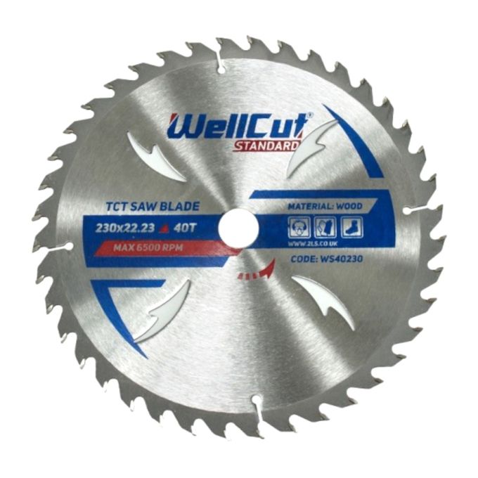 Пильний диск WellCut Standard 230x22.23  40Т