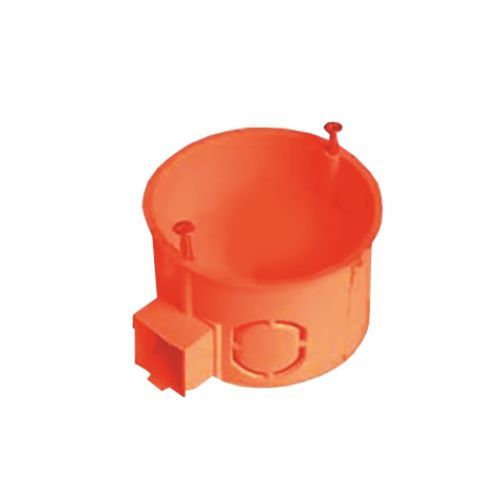 Коробка монтажна Евро d 60 оранжева бетон