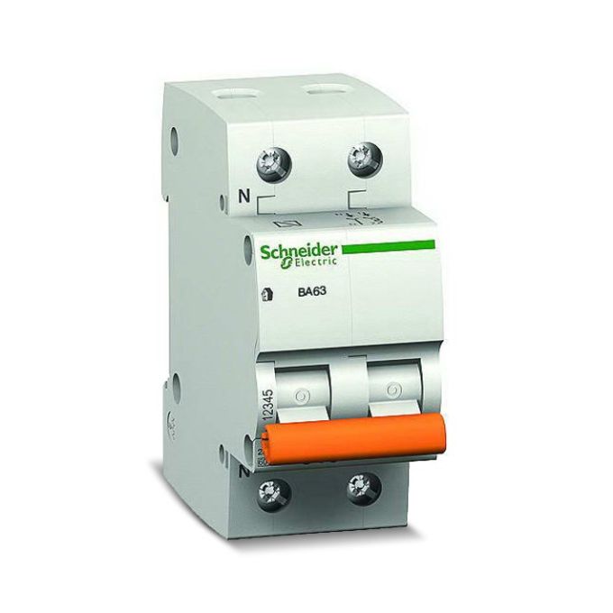 Автоматический выключатель ВА63 "С" 2Р 16А C 4,5кА Schneider Elektrik