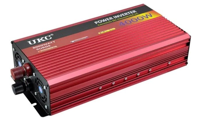 Перетворювач інвертор UKC 12V-220V 4000W