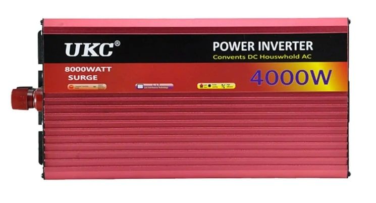 Перетворювач інвертор UKC 12V-220V 4000W