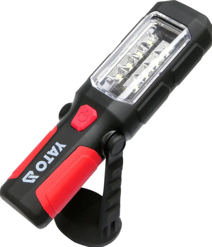 Світлодіодний магнітний світильник 2в1 для майстерень YATO YT-08513