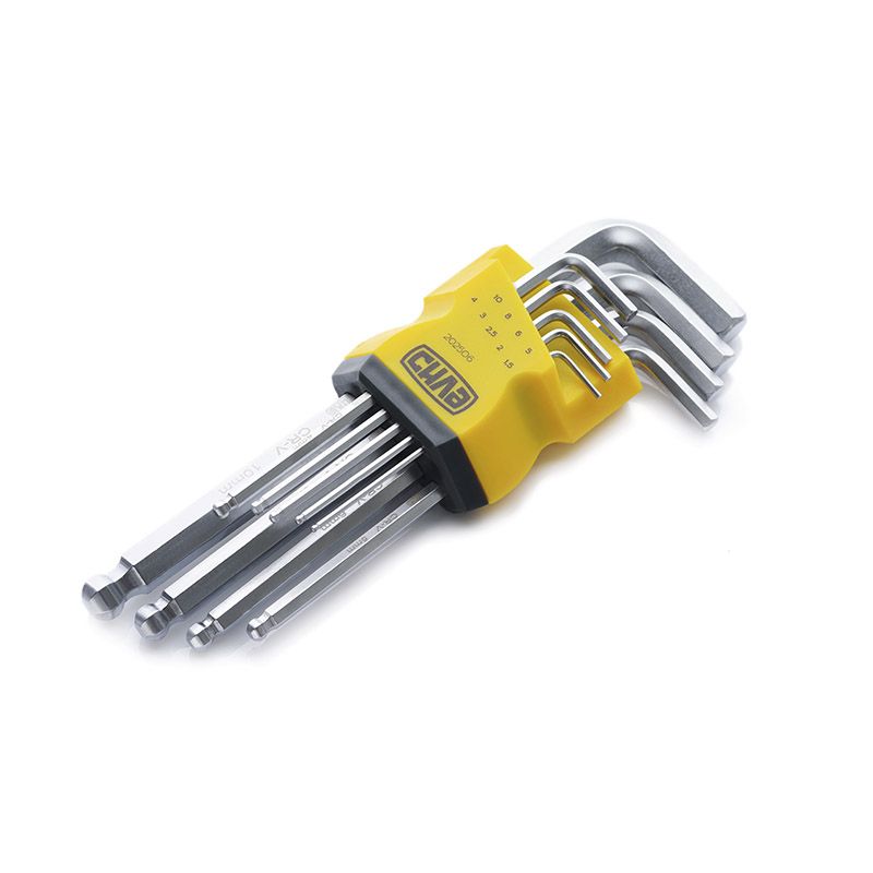 Набір шестигранників середніх Сила CrV 9шт