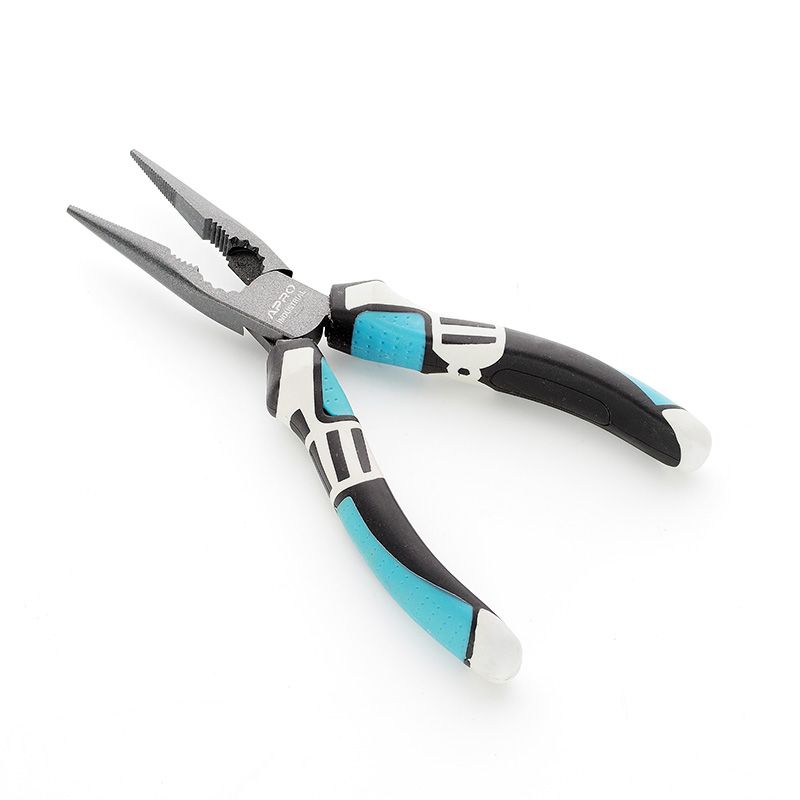 Довгогубці APRO Fixer 60CrV, 3-х компонентна рукоятка 180мм