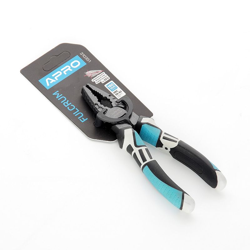 Пасатижі APRO Fulcrum 60CrV, зміщений шарнір 160 мм