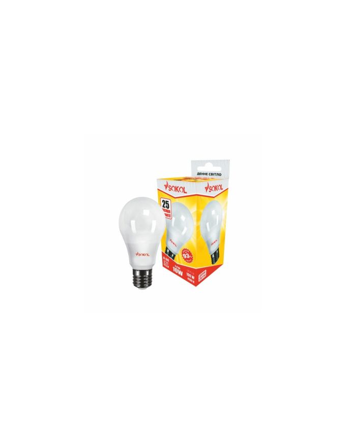 LED лампа A60 7.0W 220В E27 4100К