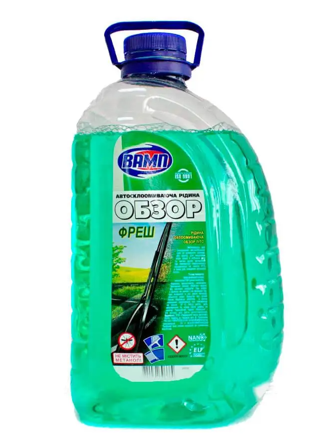 Омивач скла Обзор Літо ВАМП кан. ПЕТ 1л фреш