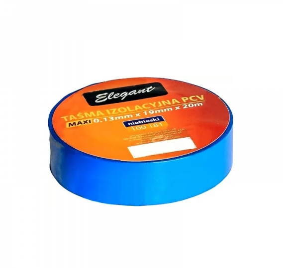 Стрічка ізоляційна Elegant EL 100 181 19мм x 20м Синя