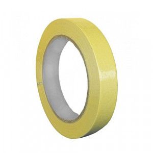 Клейка стрічка малярна 24 мм х 20 м Жовта (10141Y)