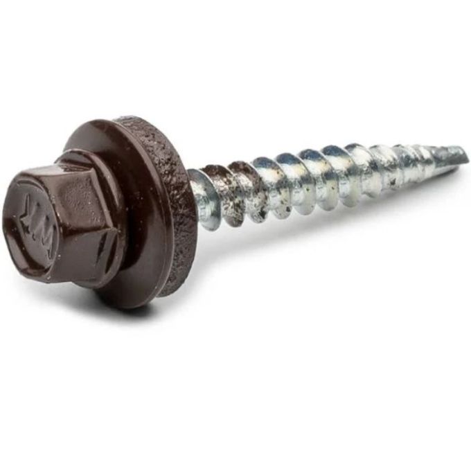 TEX-HF Гвинт 4,8х50 цб RAL 8017 д/дер шоколад