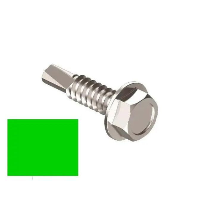 TEX-H Винт 5,5х25 RAL6005 нас.зеленый