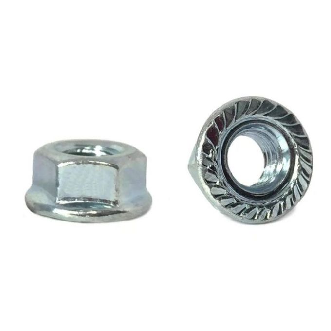 DIN6923 Гайка М6 фл.6 цб зубч