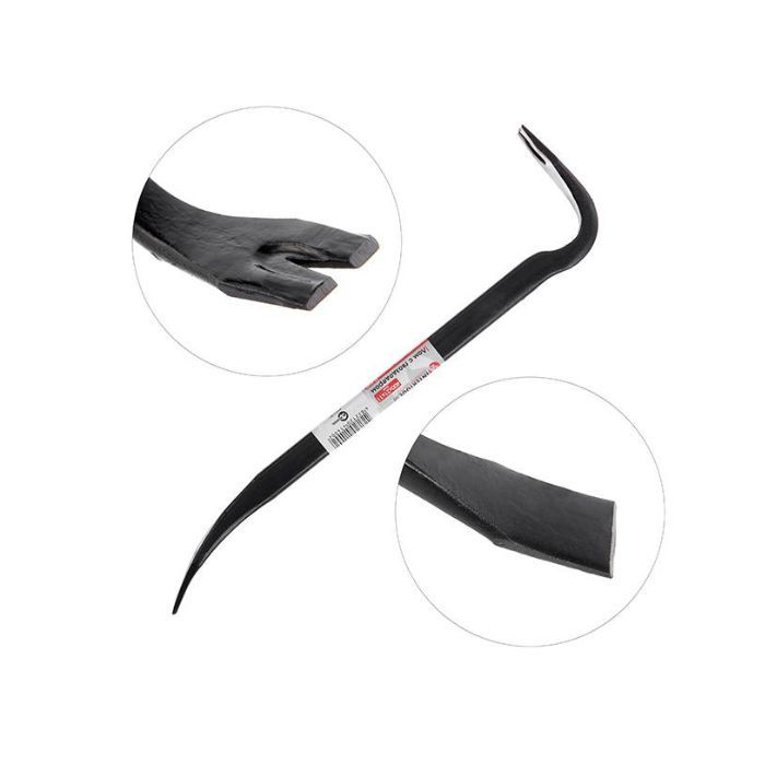 Лом з лапою 400 x 21 x 11 мм INTERTOOL UT-4140