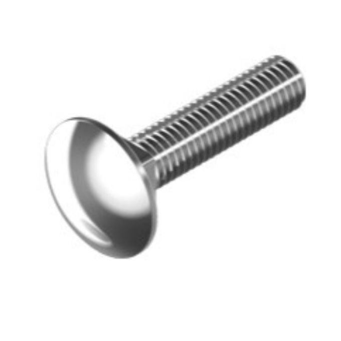 DIN603 Болт М8х120 пр 4.8 цб кв.подг