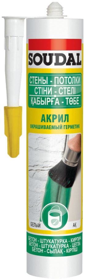 Герметик акриловый белый 280мл