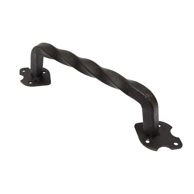 Ручка дверна "Кручена-14" чорний оксамит