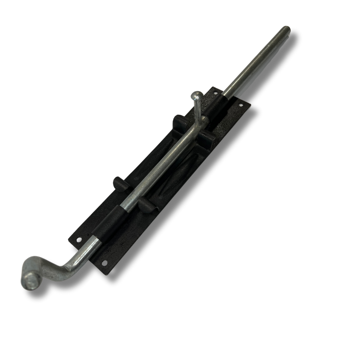 Шпінгалет "Гаражний-275" чорний бархат