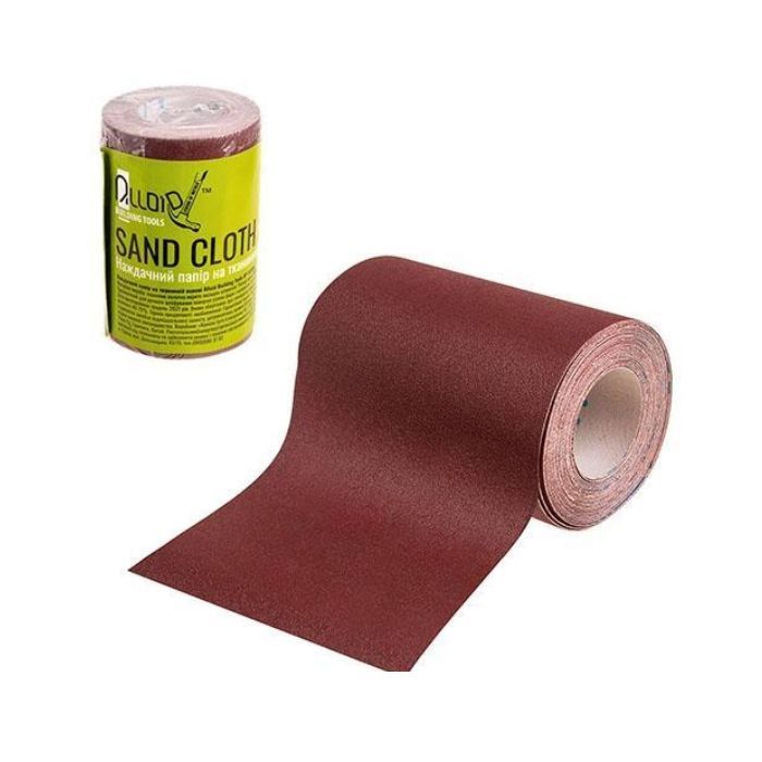 Наждачний папір на тканевій основі, 115мм х 5м, зерно 180 Alloid.