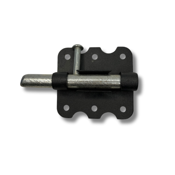 Шпінгалет "70" чорний оксамит (70*65 мм)