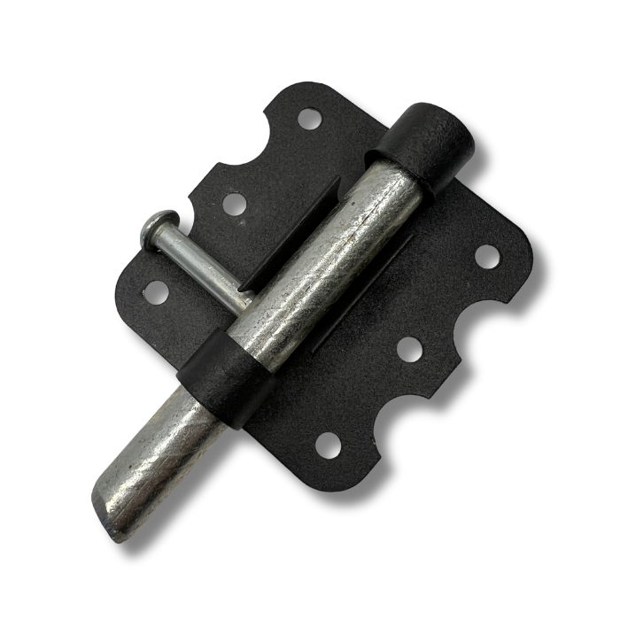 Шпінгалет "70" чорний оксамит (70*65 мм)