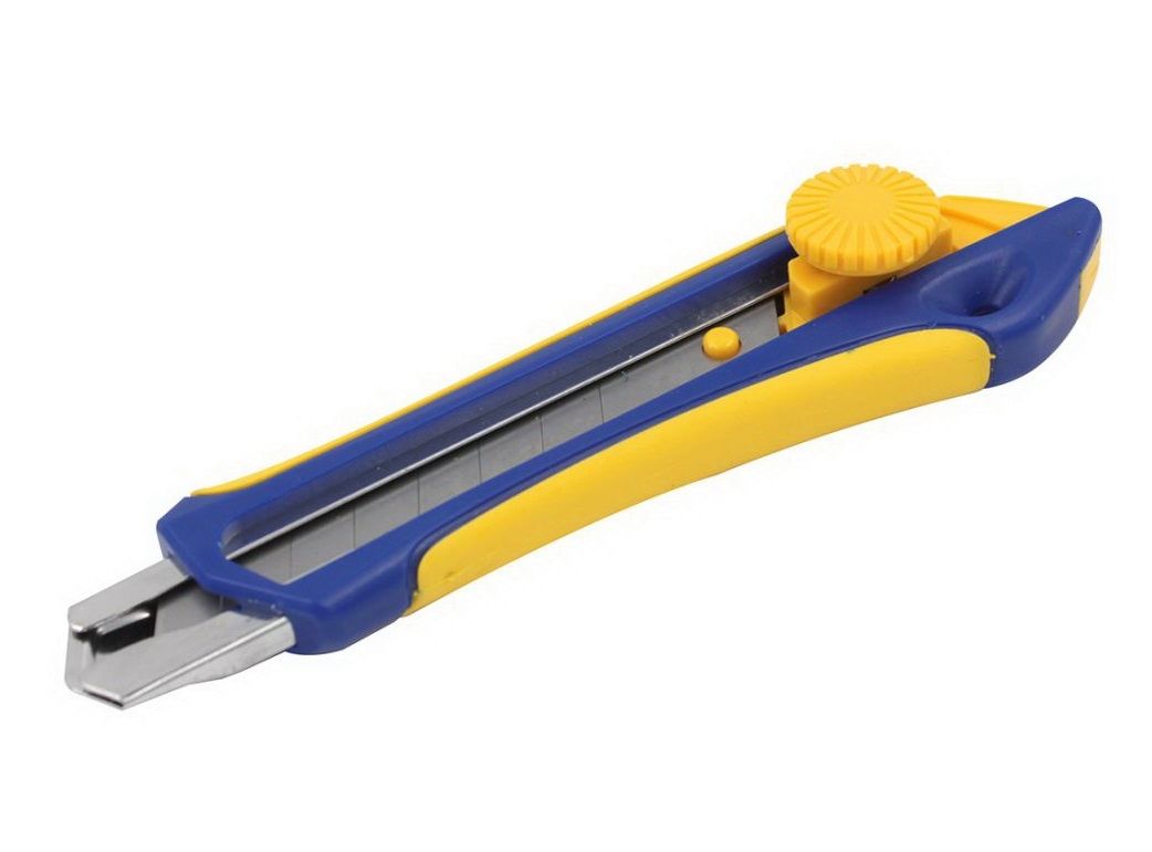 Ніж посилений з висувним лезом SK5 18 мм KATANA, автоматичний замок, металевий