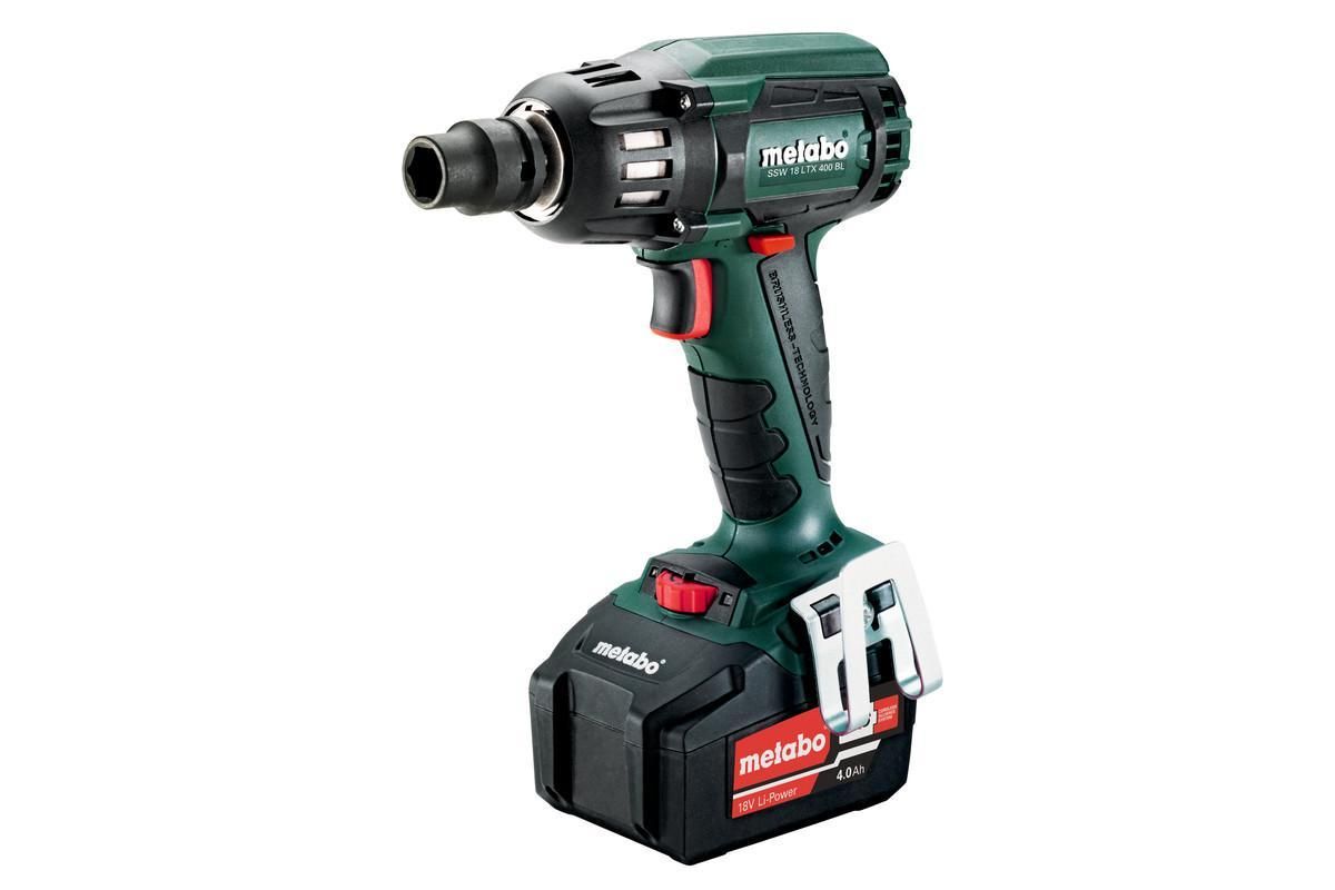 Аккумуляторный ударный гайковерт Metabo SSW 18 LTX 400 BL