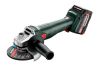 Кутова акумуляторна шліфувальна машина Metabo W 18 7-125