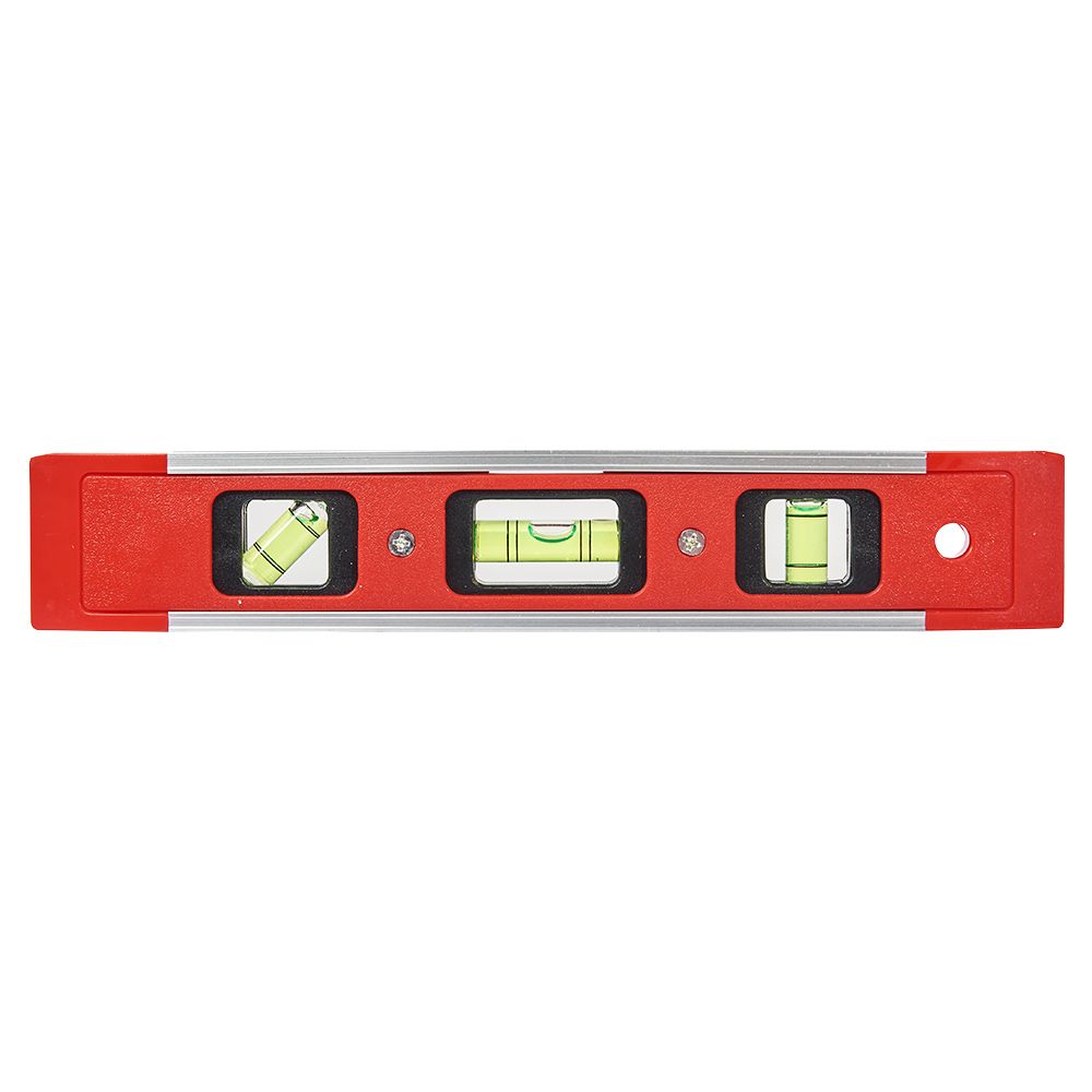 Рівень Міні 225 мм 3 капсули алюмінієва рамка з магнітами Vitals