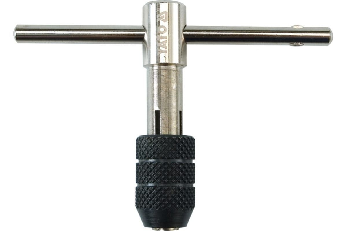 Вороток для мітчиків Т-подібний YATO : M5-M10, L= 80 мм