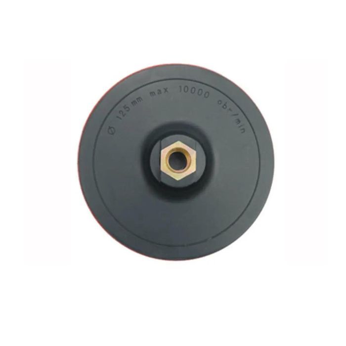 Круг шліфувальний VOREL Ø=125 мм липучка + гайка М14