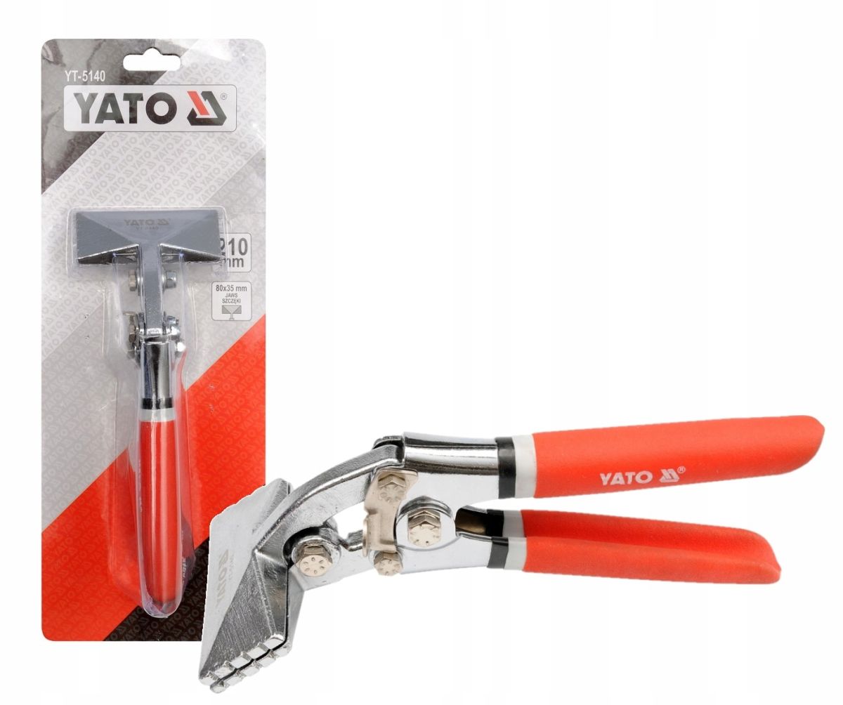 Щипці для формування профілів YATO I=210мм 80х35