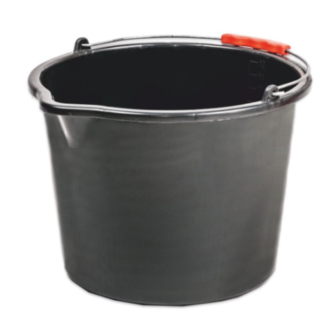 Відро Пластмсове 12 л,металева ручка Ergo,з носиком ПТ-6251