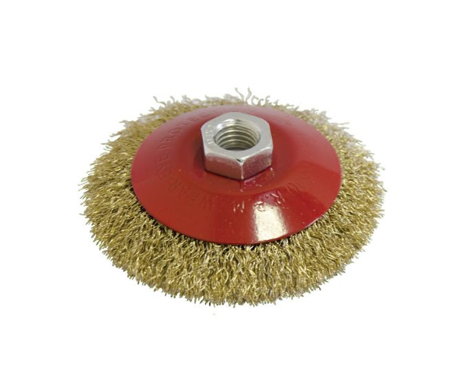 Щітка металева 115мм*М14 для КШМ, тарілка мяка "BlackStar"(100/1)