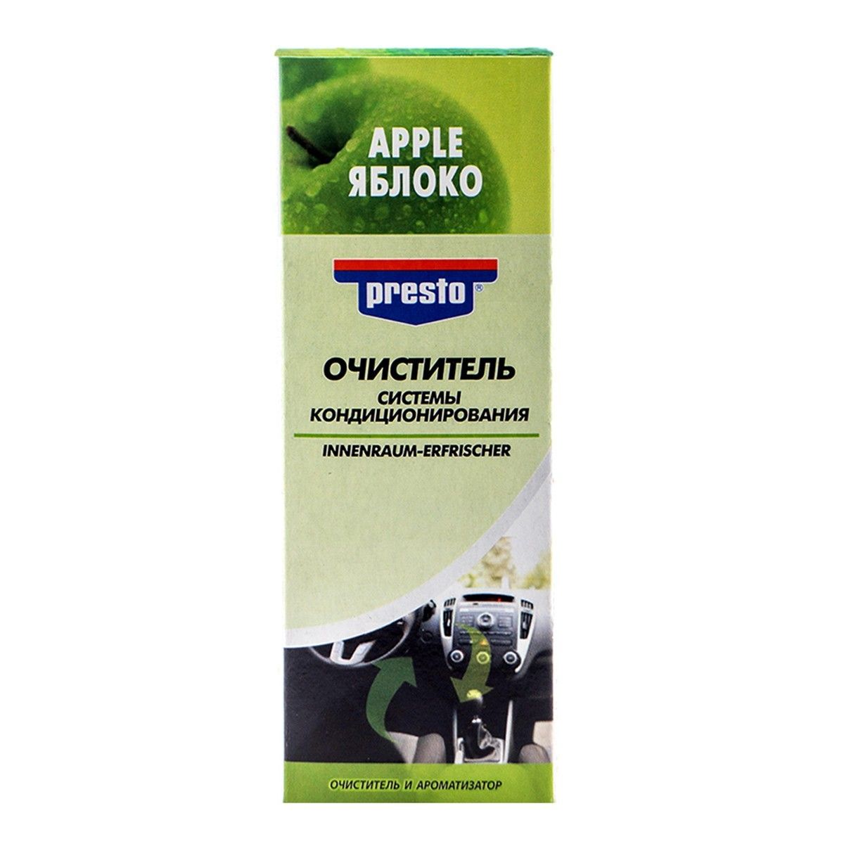 Очисник системи кондиціювання Presto "яблуко" 150 мл