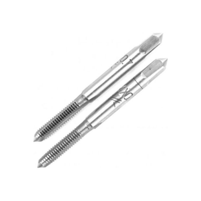 Мітчик VIROK М4 х 0,7; 2 шт.(№1+№2) сталь 9ХС. DIN 2181. ГОСТ 3266-81.