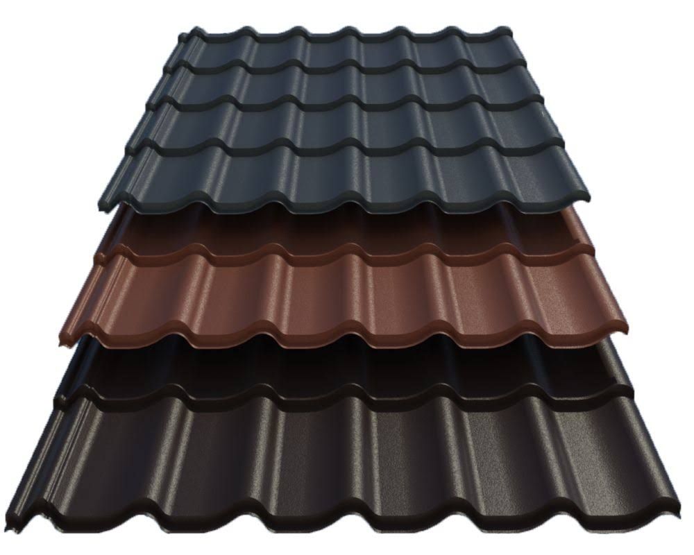 Металлочерепица оцин RAL