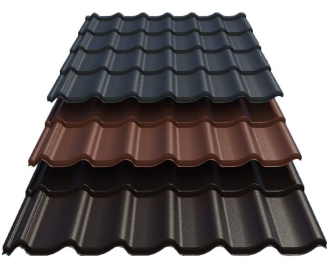 Металочерепиця оцин RAL